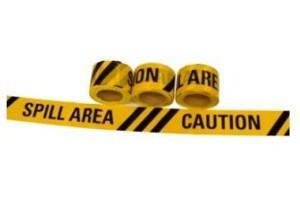 Caution Spill Area Tape