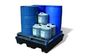 4 Drum Bund Polyethylene