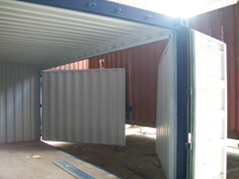 Dangerous goods container 20ft - Enclosed